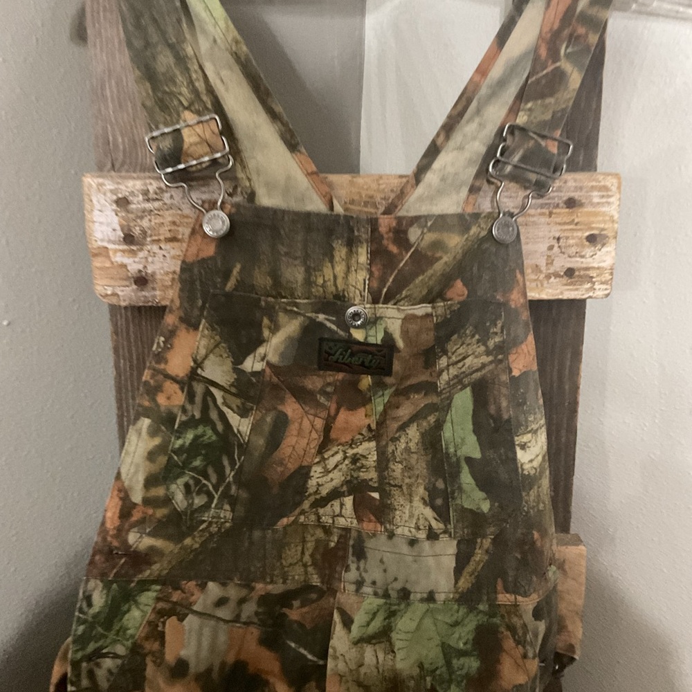 Liberty Multicolor Camouflage Kids Overalls